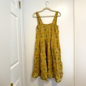 Natalie Martin maxi dress yellow small
